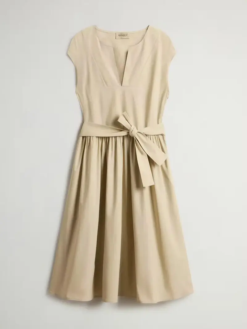 short dress popeline