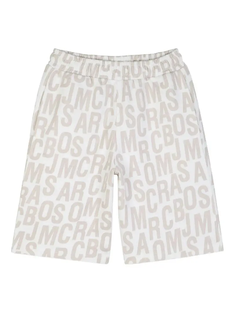 Shorts con logo all-over