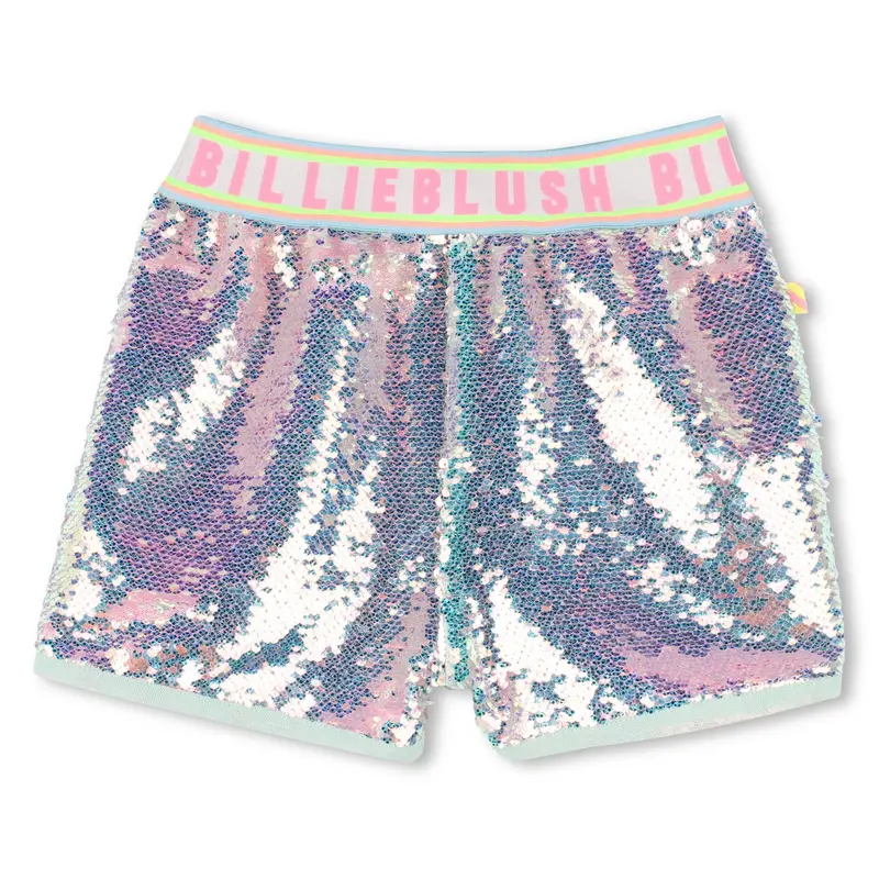 Shorts con paillettes