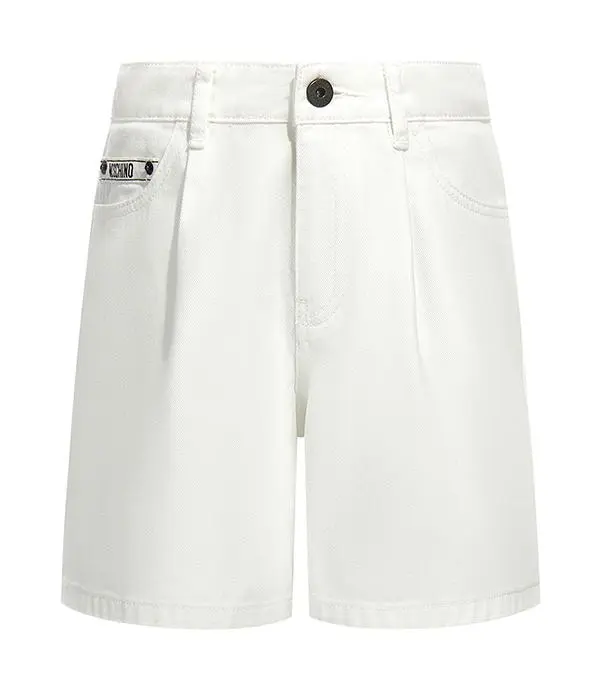 Shorts denim con passanti