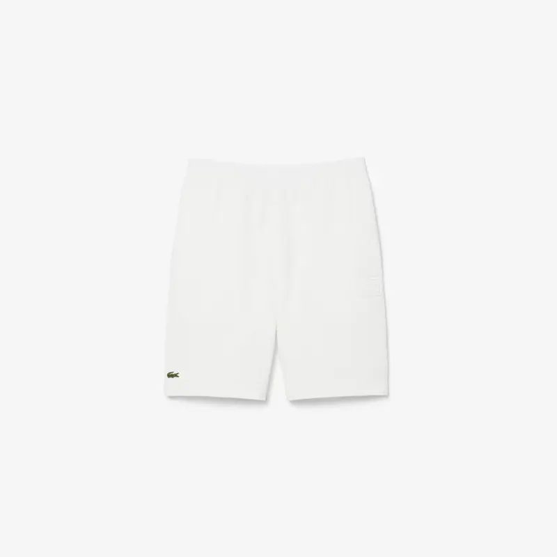 Shorts in tessuto felpato regular fit