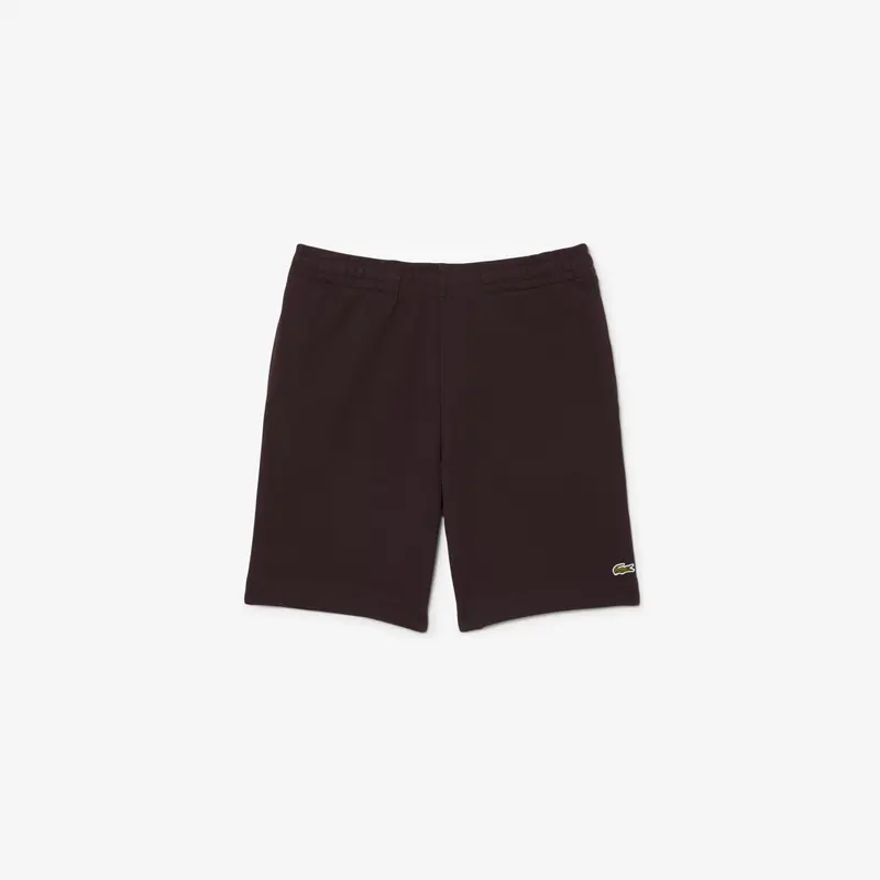 Shorts in tessuto felpato regular fit