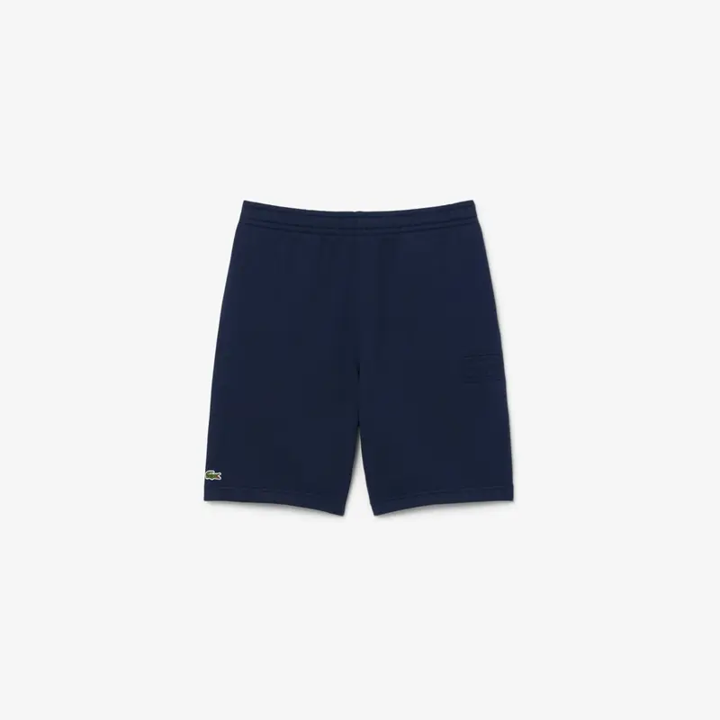 Shorts in tessuto felpato regular fit