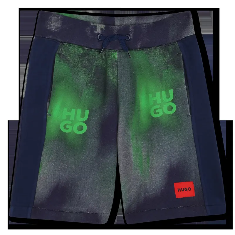 Shorts logo con sfumature