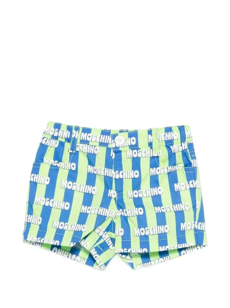Shorts per neonato con motivo a righe