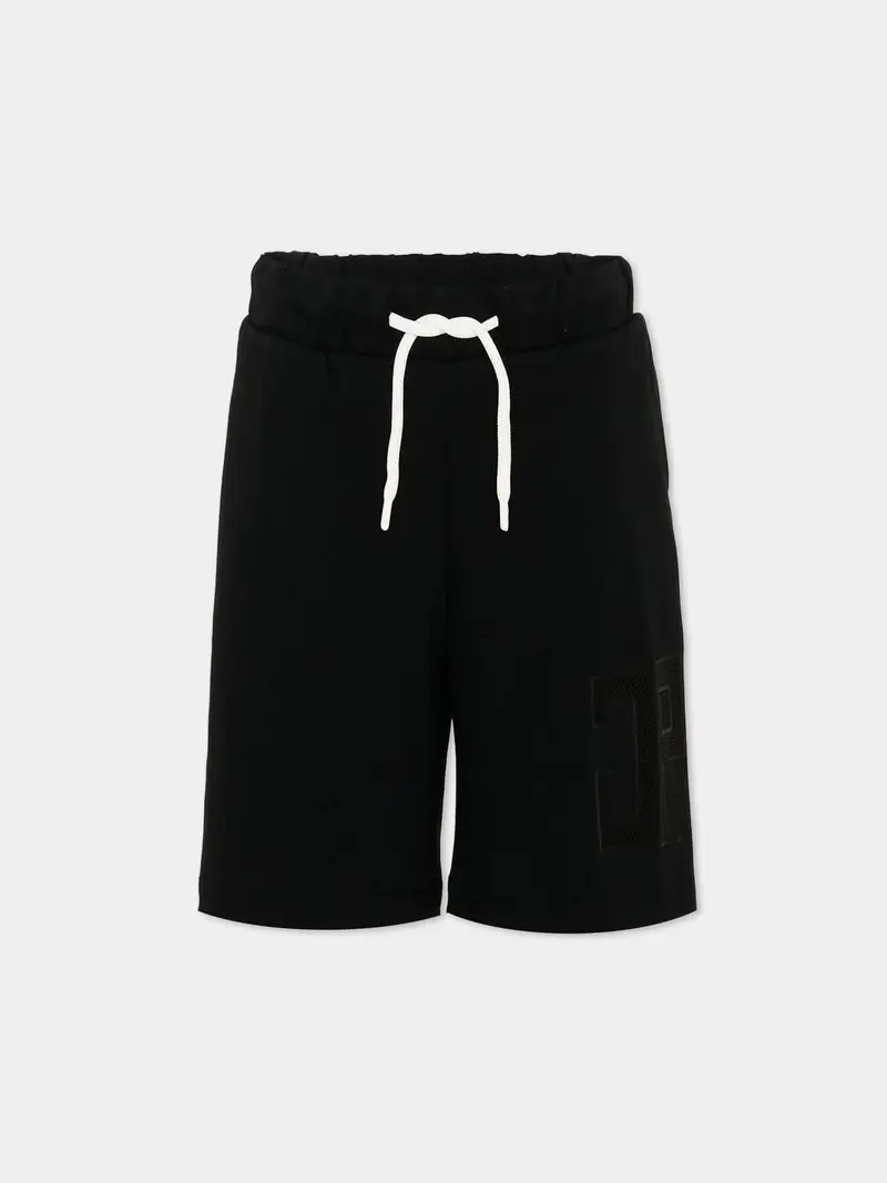 Shorts sportivi neri per bambino