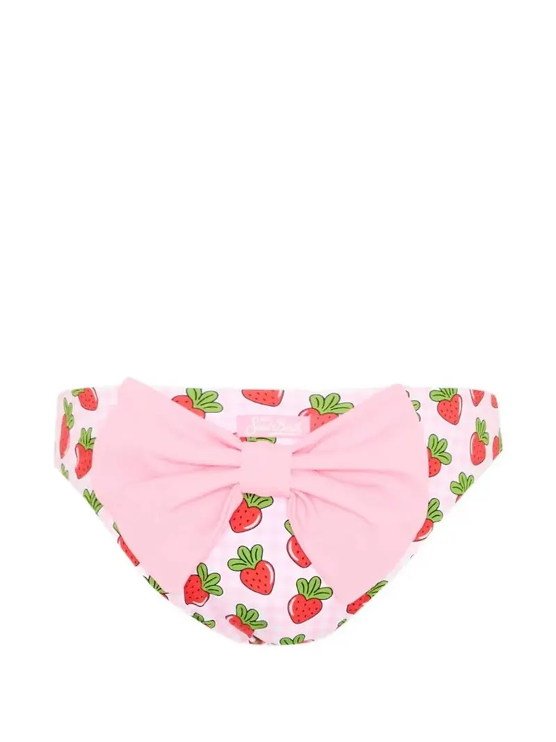 Slip bikini con stampa