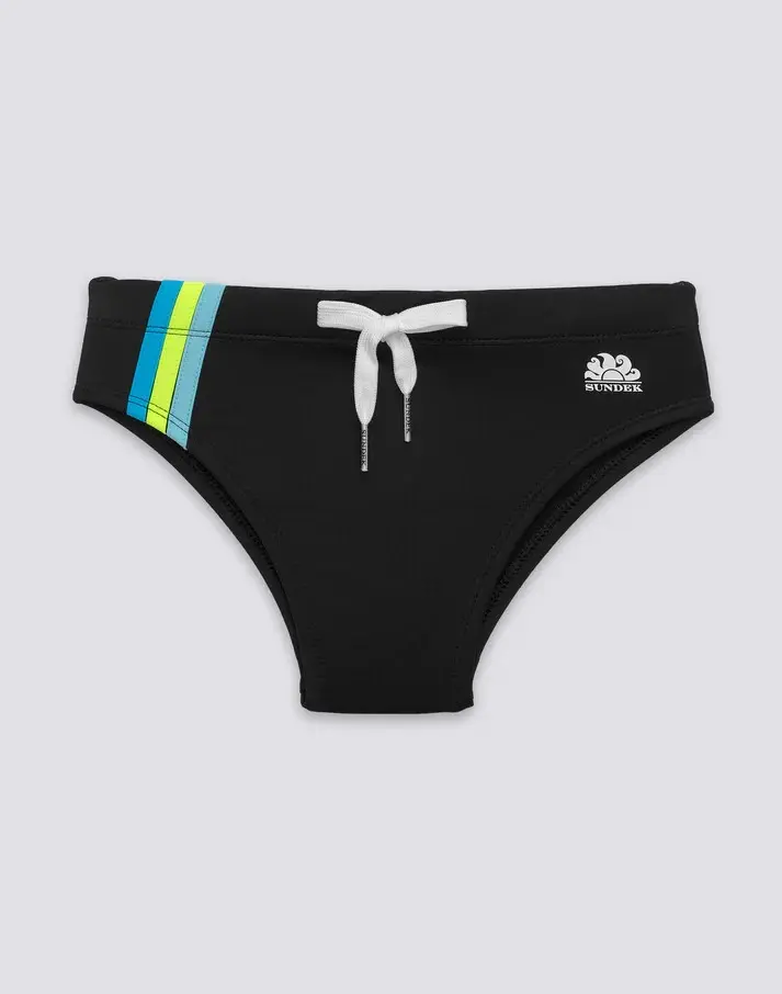 Slip mare da bambino con tricolore