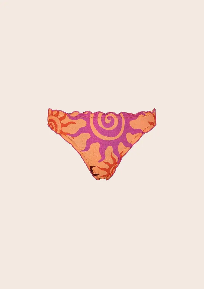 Slip Neonata Reverse Fantasia arancione