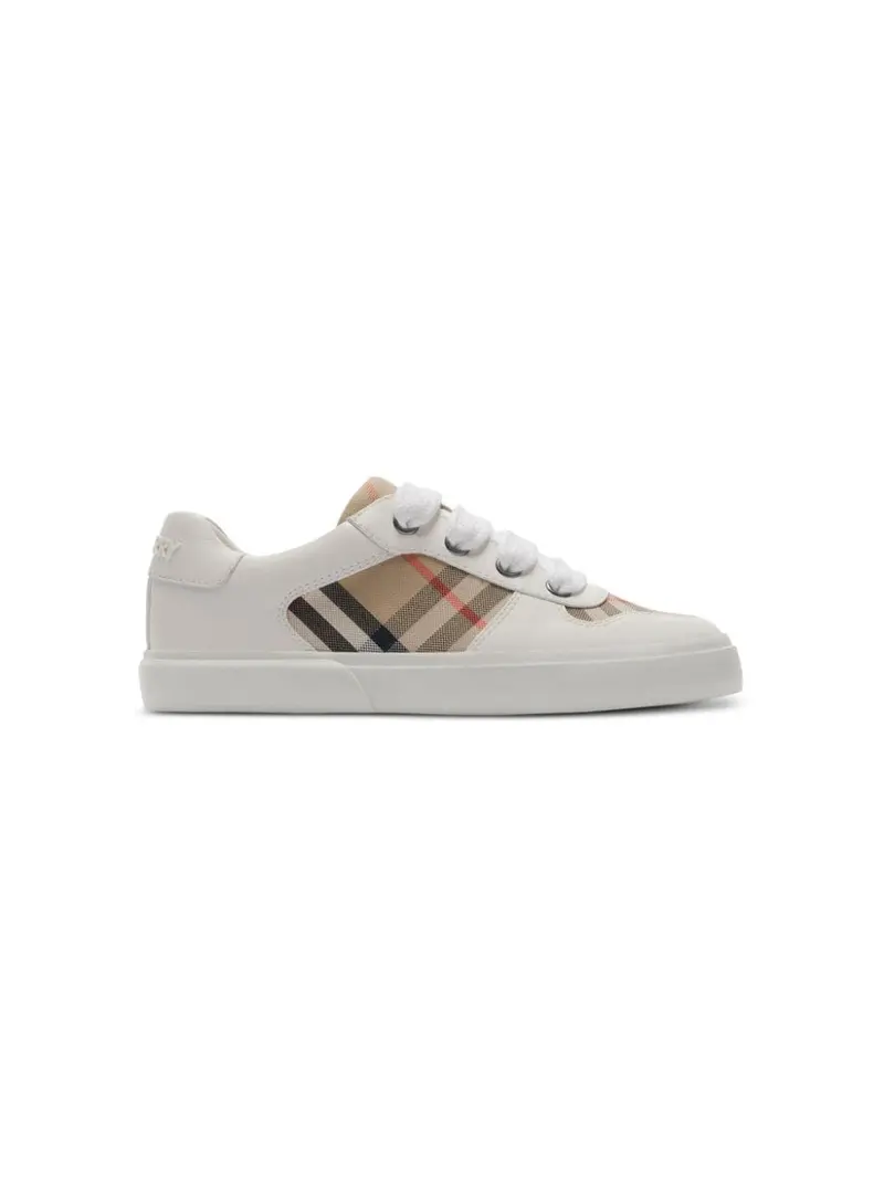 Sneaker unisex iin pelle e cotone bianca