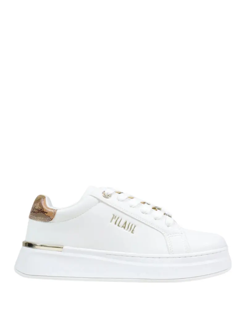 Sneakers Alviero Martini Platform - Bianco