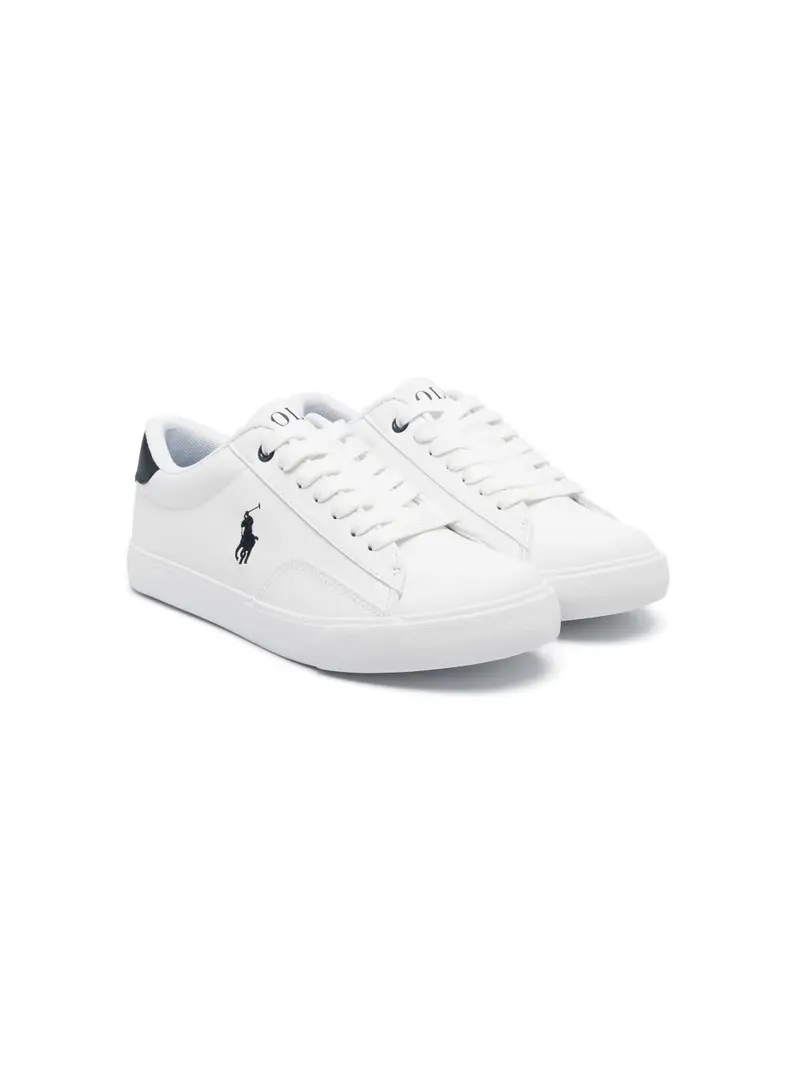 Sneakers bianche/blu per bambino