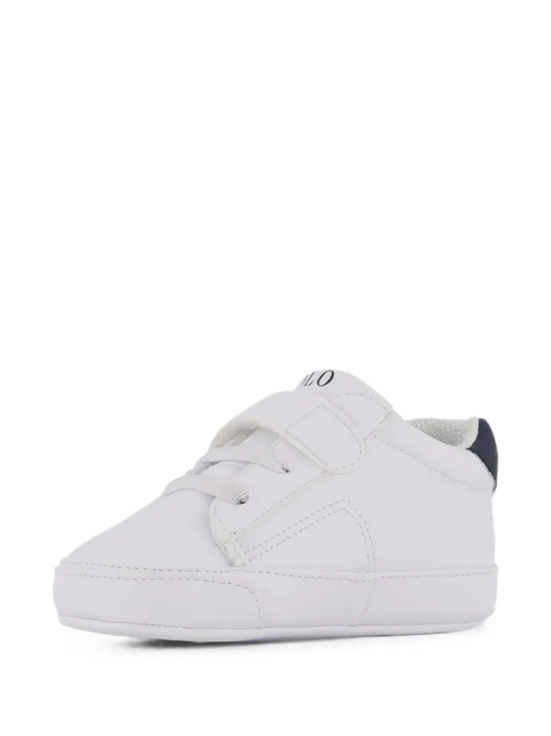 Sneakers bianche/blu per neonato