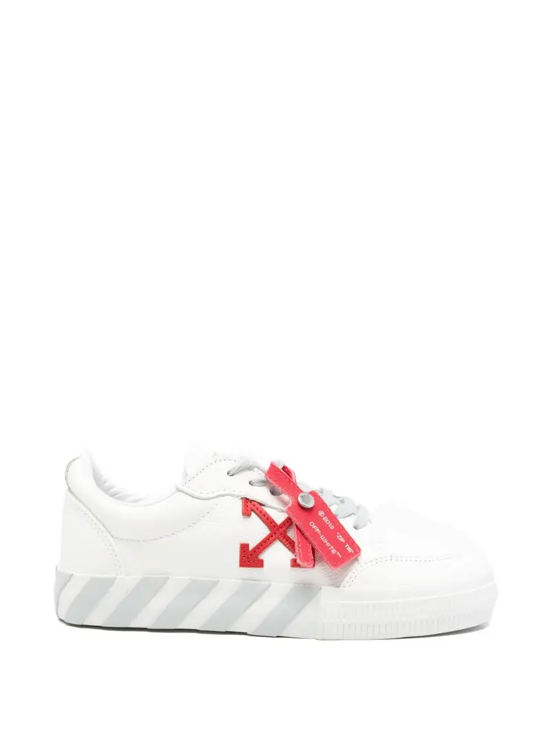Sneakers bianche/rosse/grigo per bambino