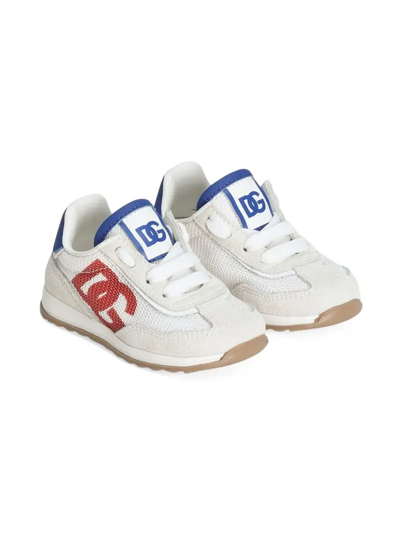 Sneakers bianchi/beige per bambino