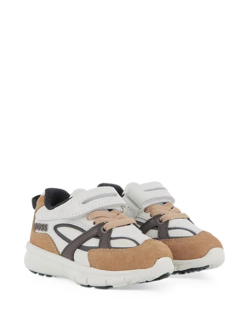 Sneakers bianco/biscotto/grigio per bambino