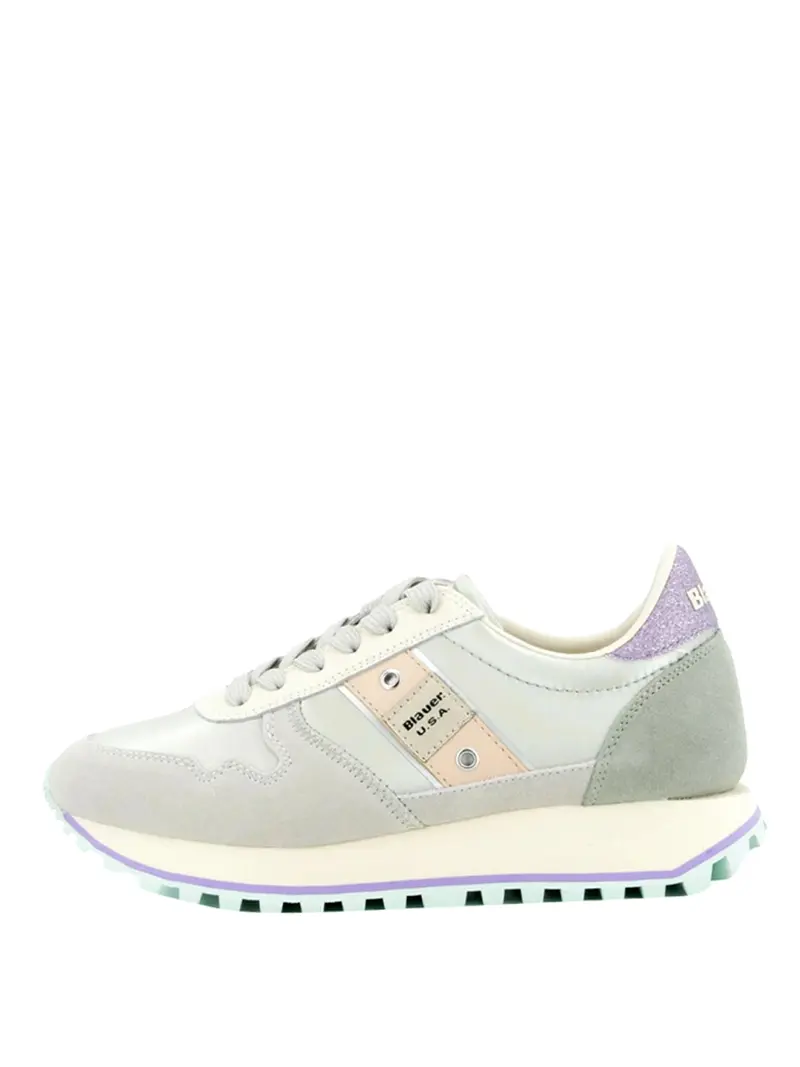 Sneakers Blauer Millen 03 - Acqua/Lilla