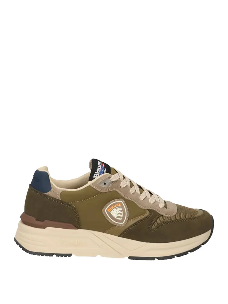 Sneakers Blauer Ray 02 - Verde Militare