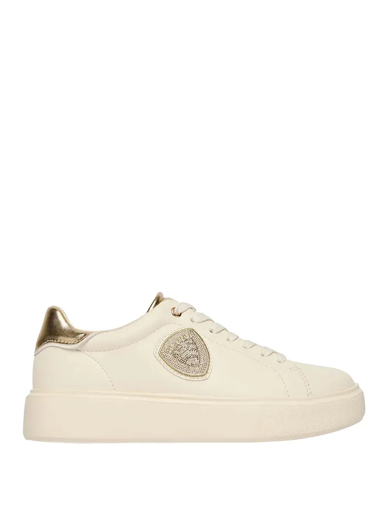 Sneakers Blauer Venus 01 - Crema/Oro