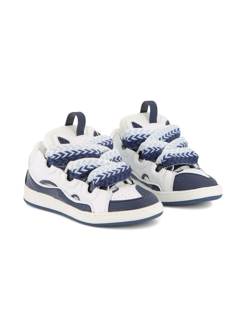 Sneakers blu/bianco per bambino