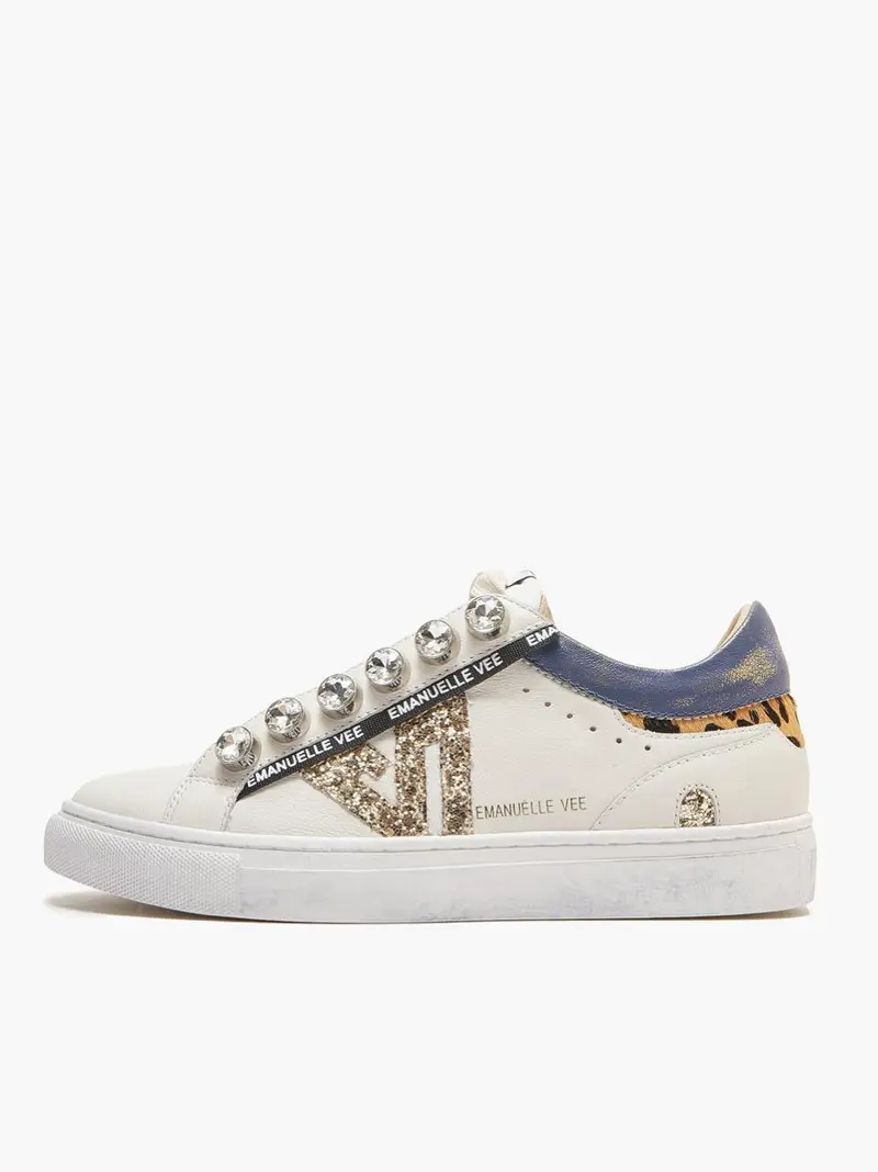 sneakers con castoni