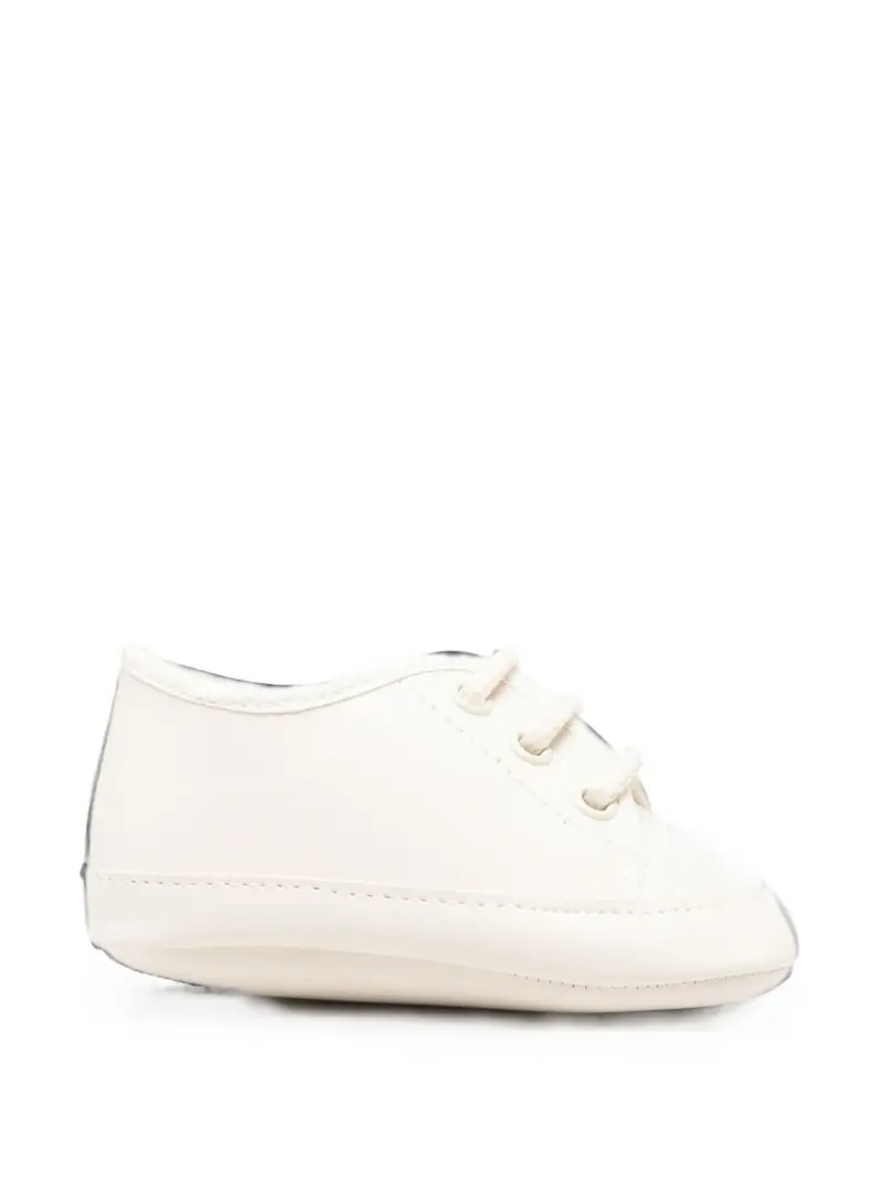 Sneakers crema chiaro per neonato