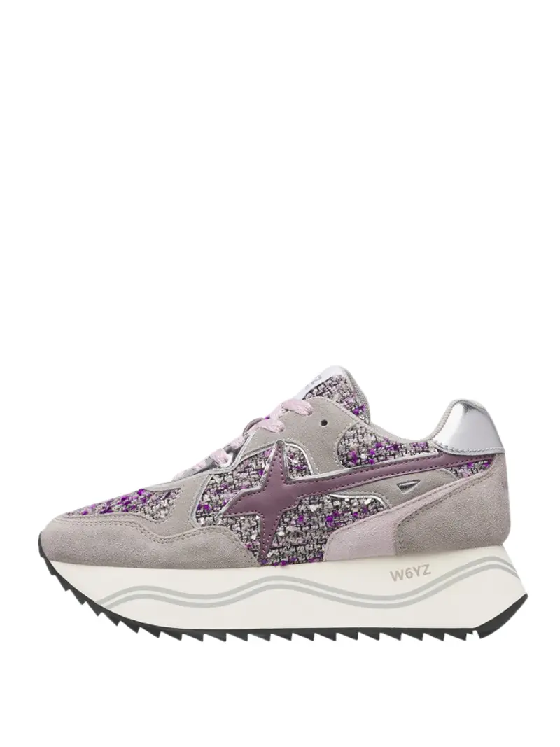 Sneakers Deva W6yz - Grigio/Lilla