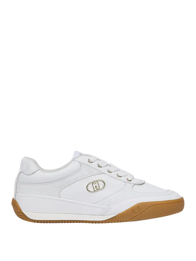 Sneakers Effetto Pitone Lewis 01 Liu Jo - Bianco