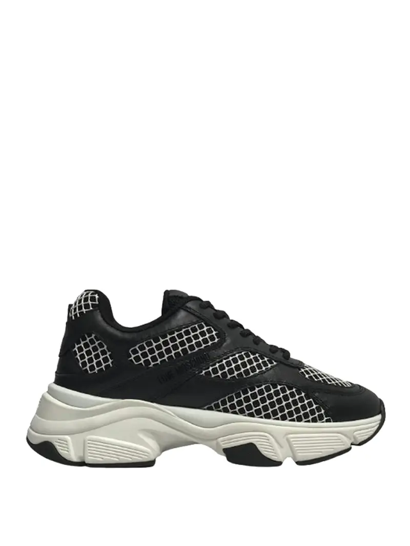 Sneakers Moschino Stardust 60 - Nero/Bianco
