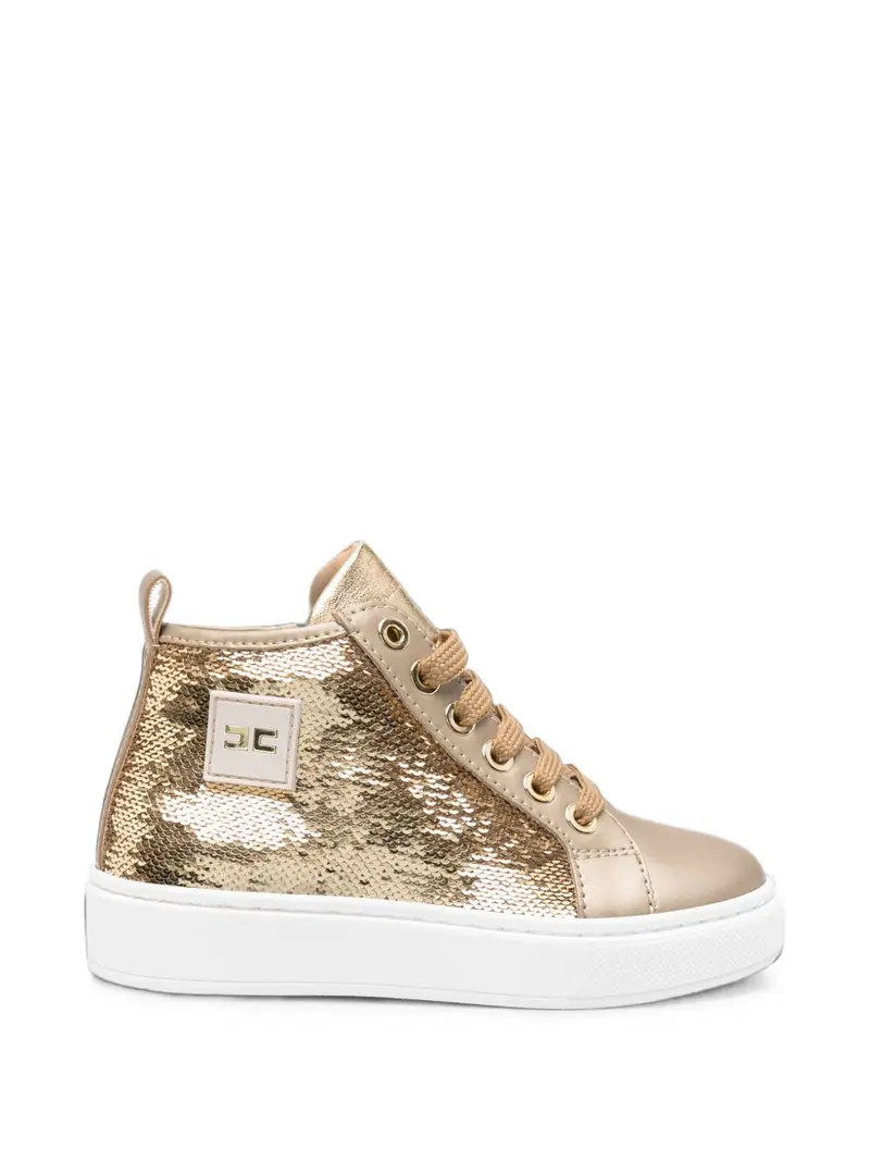 Sneakers oro per bambina