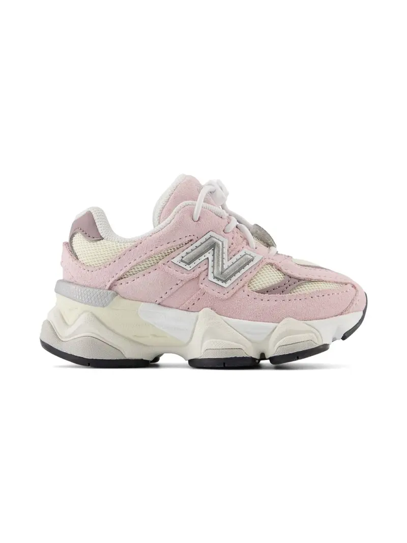 Sneakers rosa/grigio/beige per neonata