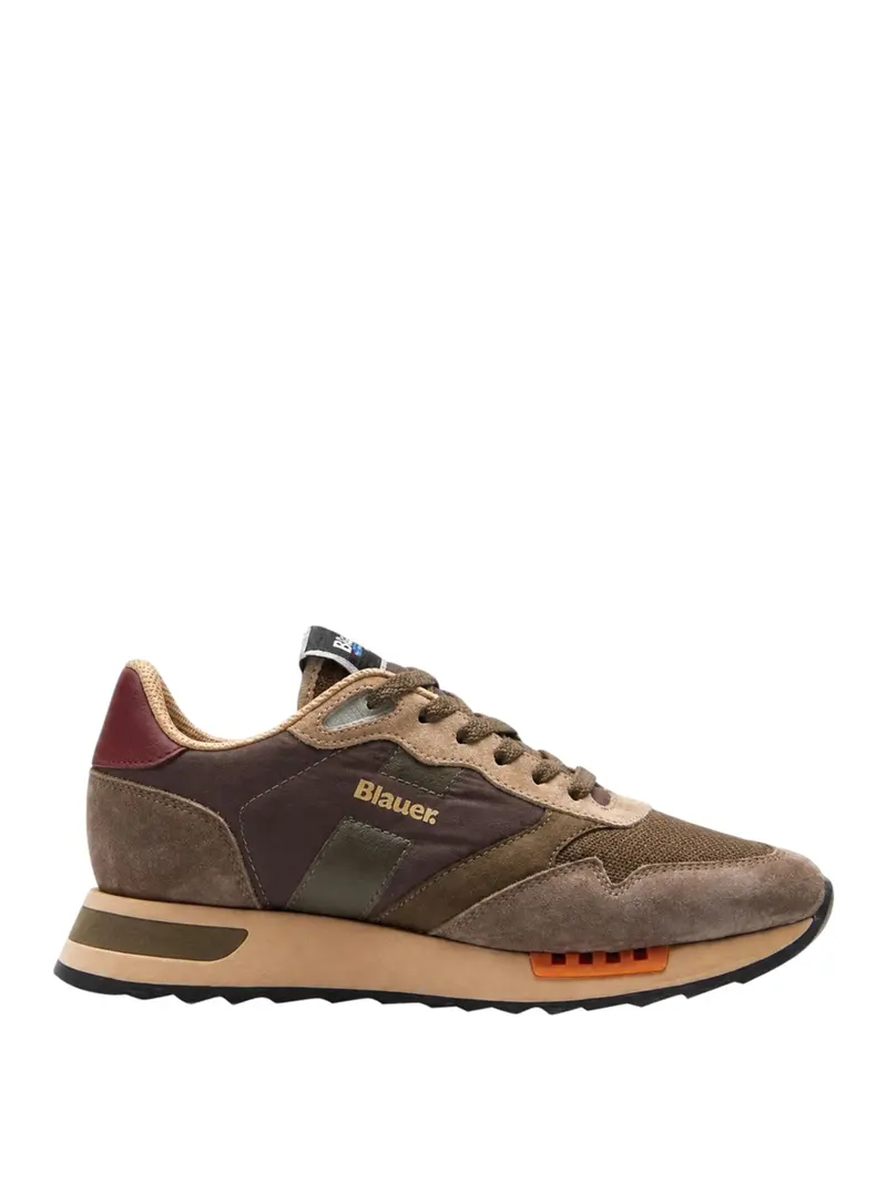 Sneakers Ryder01 Blauer - Military/Taupe