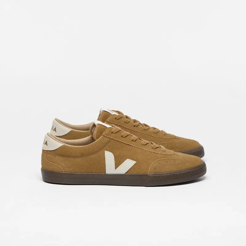 Sneakers tenda volley suede naturale