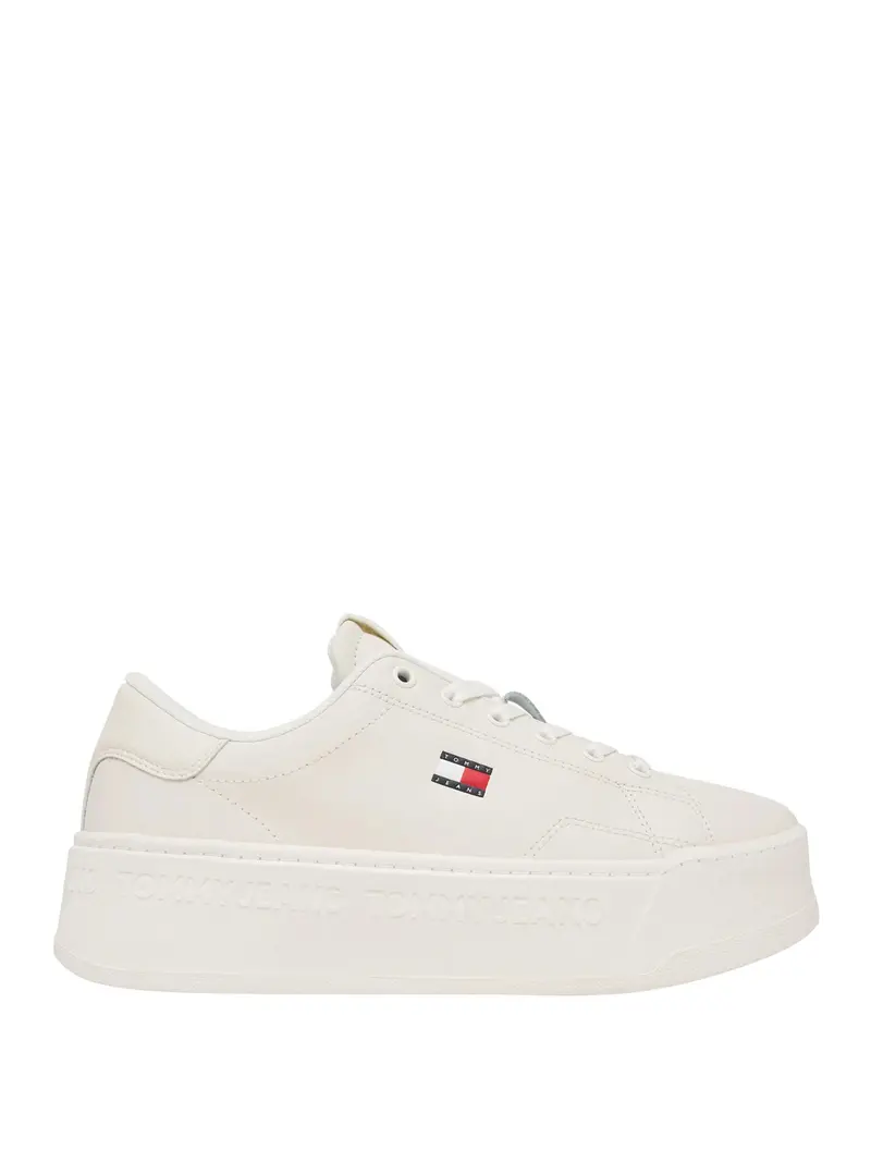 Sneakers Tommy Hilfiger Platform Logo - Crema