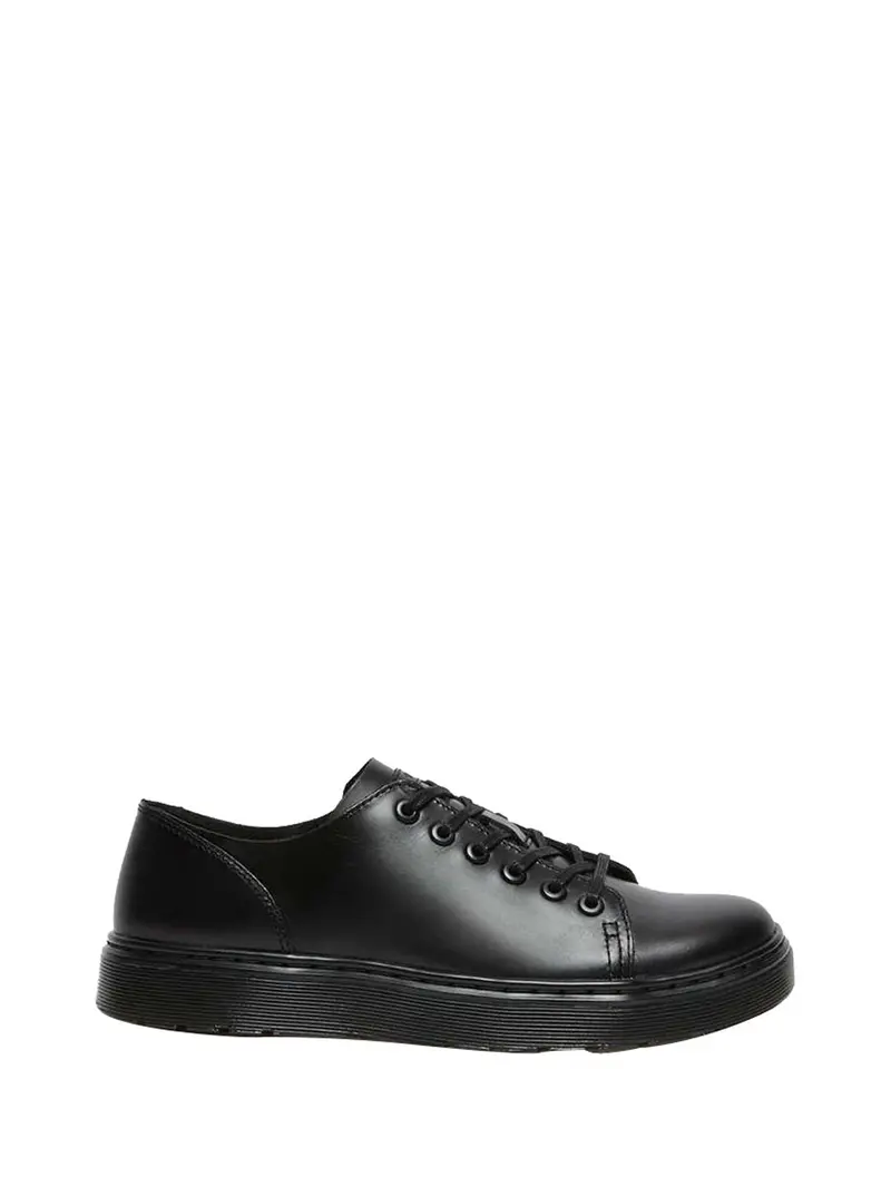 Sneakers Uomo DANTE BRANDO in pelle nera con lacci