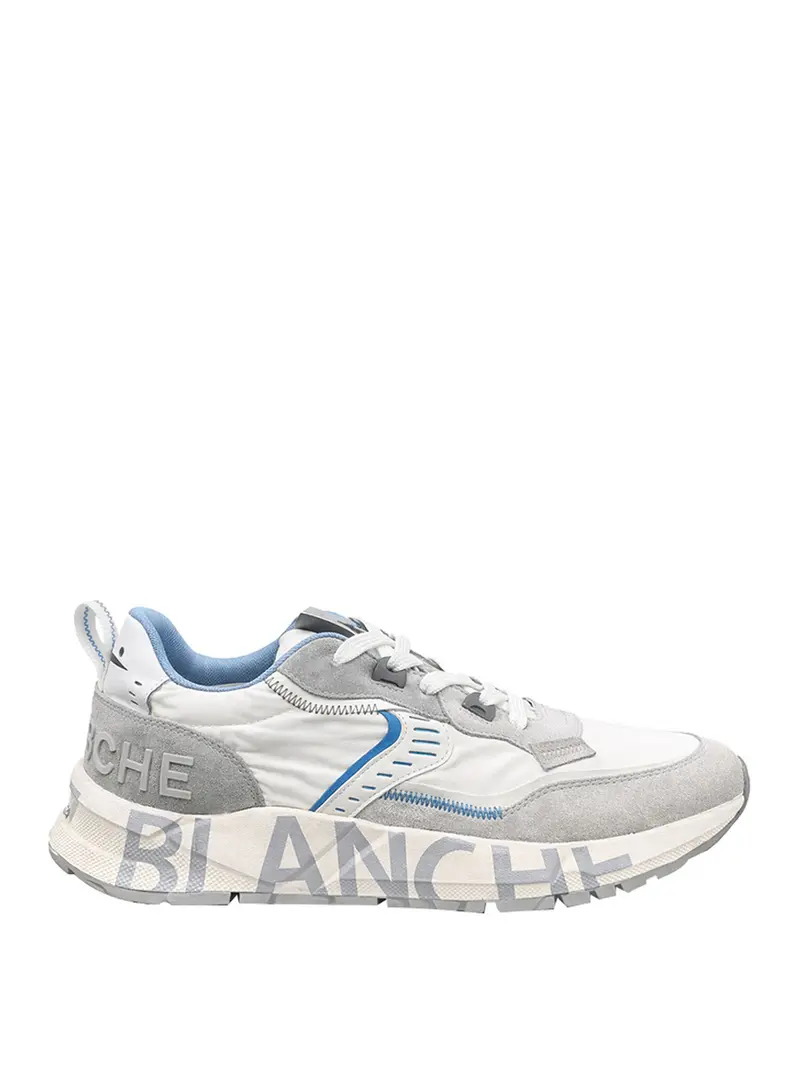 Sneakers Voilé Blanche Club 01 - Grigio/Bianco