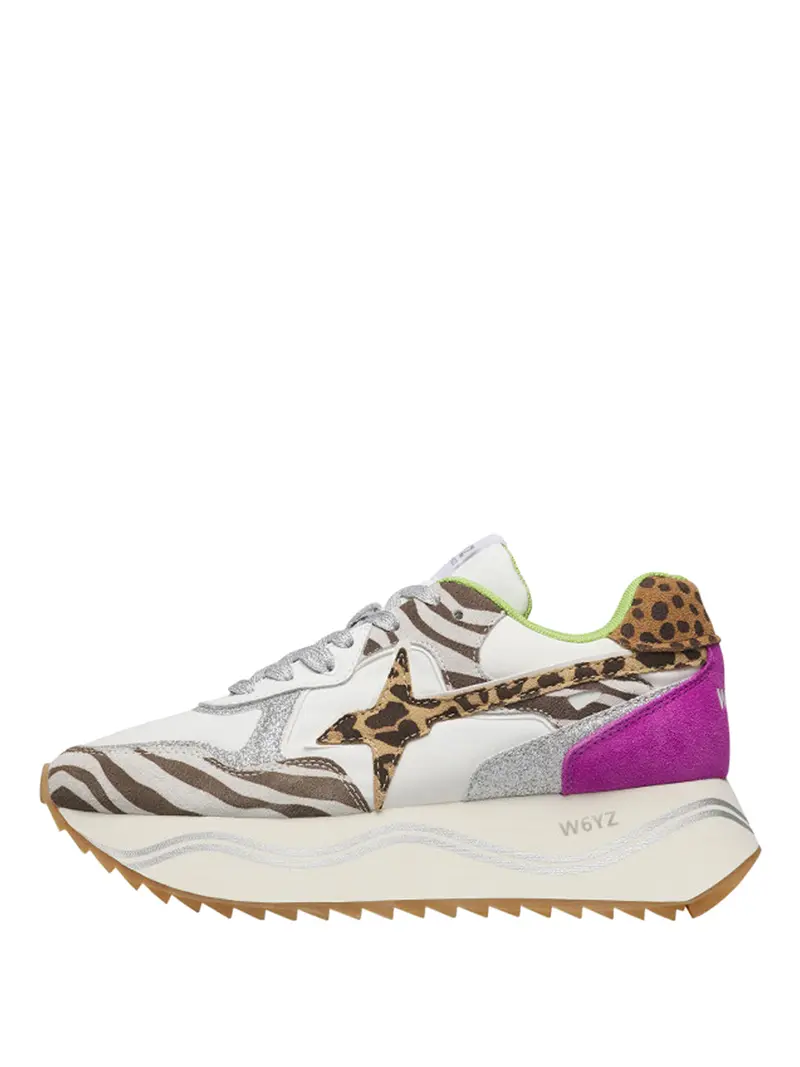 Sneakers W6yz Deva - Nero Bianco
