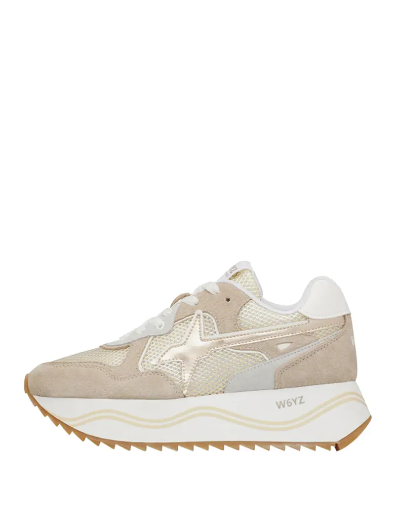 Sneakers W6yz Deva-W - Bianco/Cipria