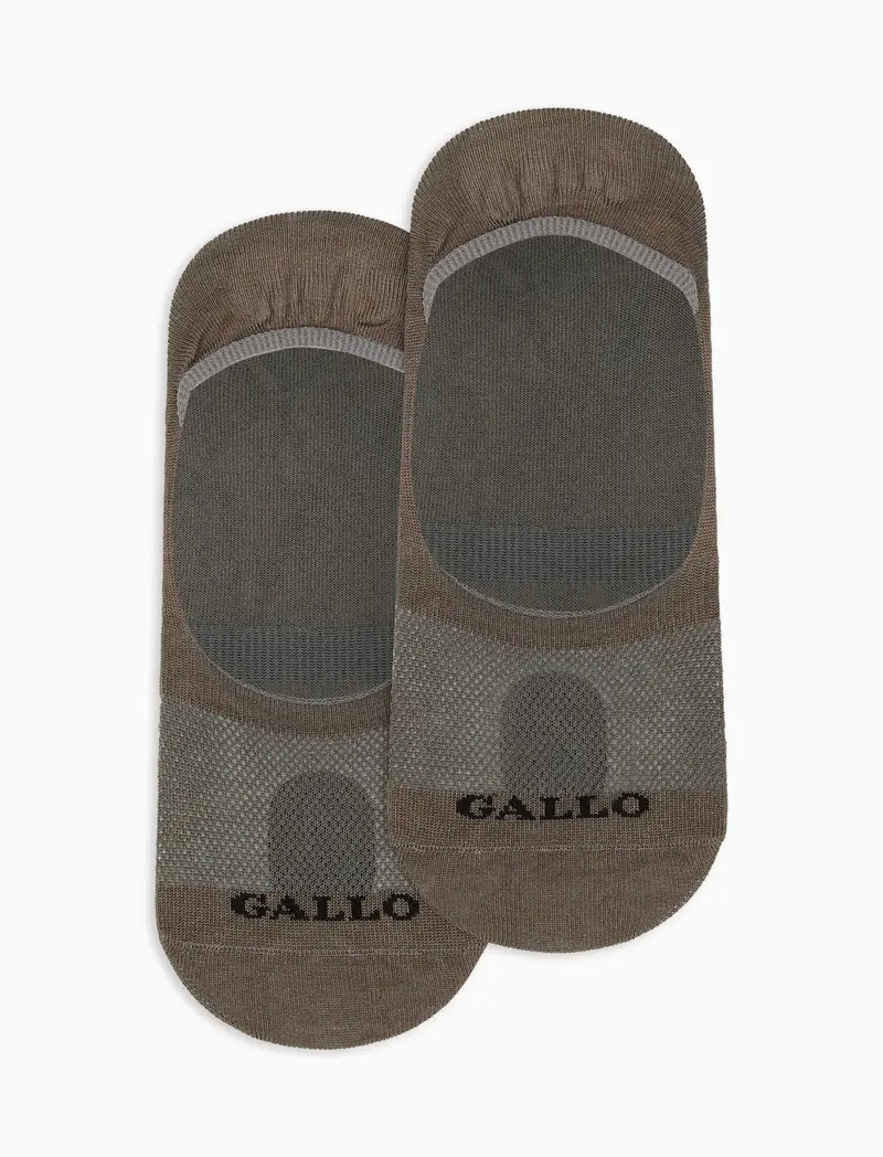 Solette accollate uomo cotone