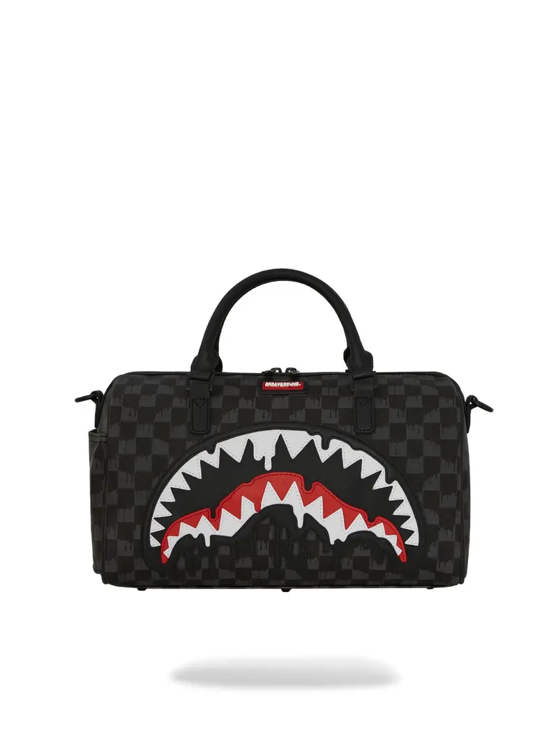 SPRAYGROUND Borsa Donna DRIPPING SHARKS IN PARIS MINI DUFFLE 910D7967NSZ Nero