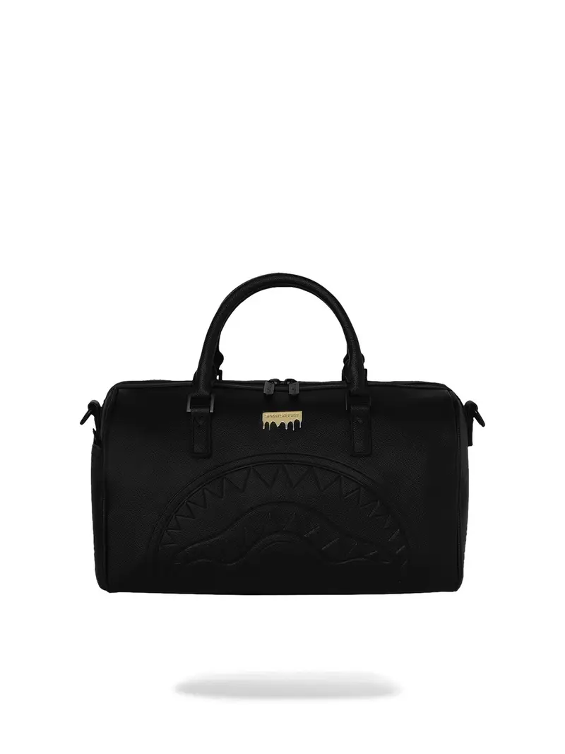 SPRAYGROUND Borsa Unisex adulto GOLD BRICK LUX MINI DUFFLE 910D9041NSZ Nero