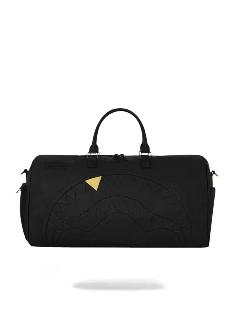SPRAYGROUND Borsone Unisex adulto BLACKED OUT EMBOSSED GOLD TOOTH DUFFLE - 910D9381NSZ