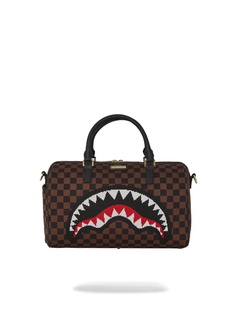 SPRAYGROUND Borsone Uomo KNIT SHARKS IN PARIS 2.0 DUFFLE 910D6840NSZ Marrone