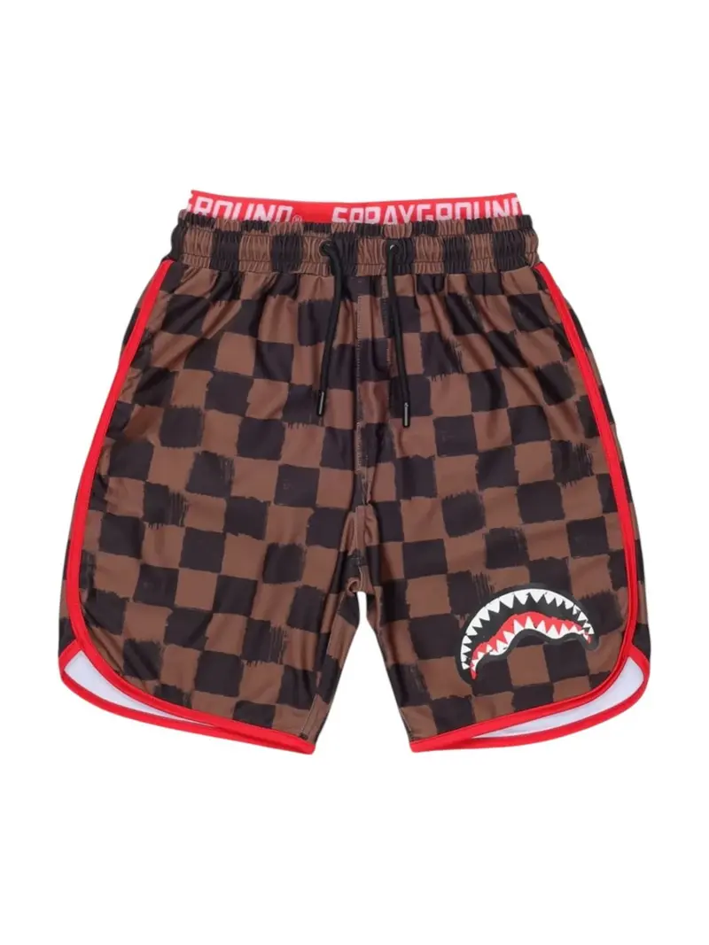 SPRAYGROUND Costume da bagno Uomo VANQUISH SWIM TRUNKS SP921BRWN BROWN