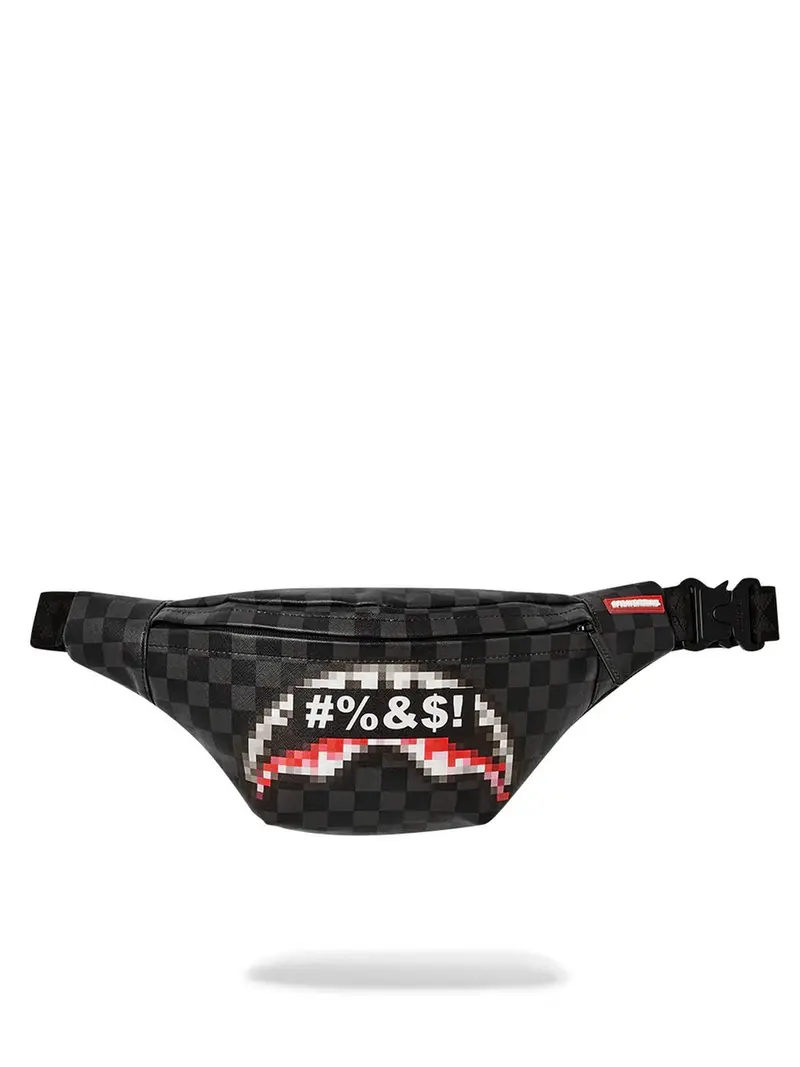 SPRAYGROUND Marsupio Uomo CENSORED SAVVY CROSSBODY 910B6167NSZ Grigio