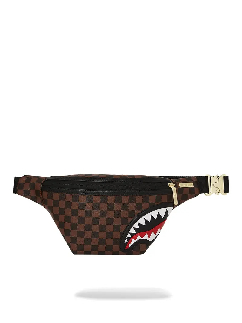 SPRAYGROUND Marsupio Uomo SAWTOOTH SHARKS IN PARIS SAVVY CROSSBODY 910B7844NSZ Nero