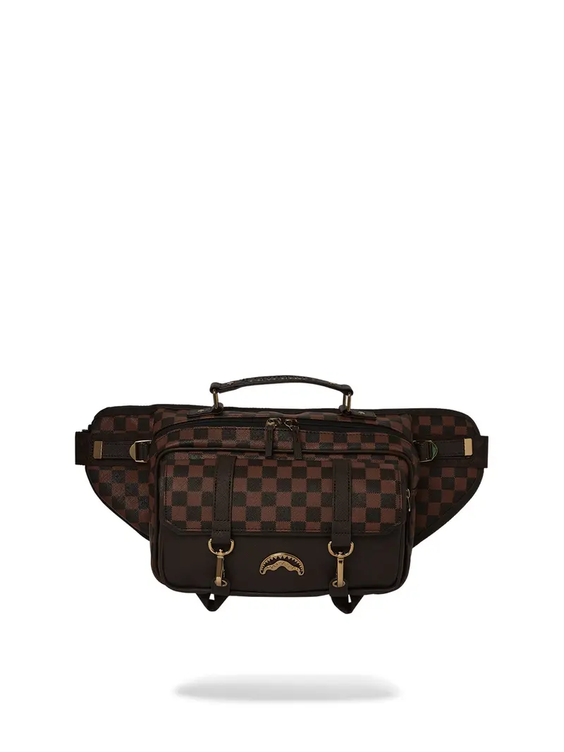 SPRAYGROUND Marsupio Uomo SPEC OPS PIXEL EMBOSS CROSSBODY CARGO 910B7454NSZ Marrone