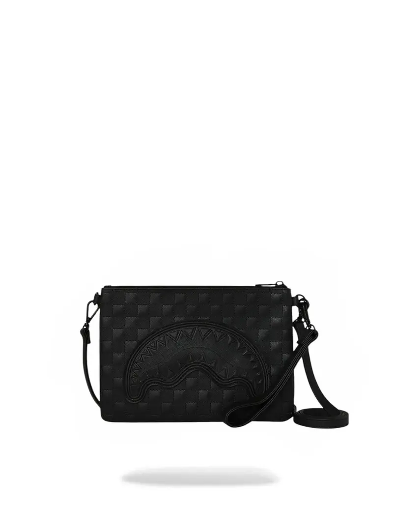 SPRAYGROUND Pochette Unisex adulto RAISED CHECK CROSSOVER CLUTCH - 910B9508NSZ