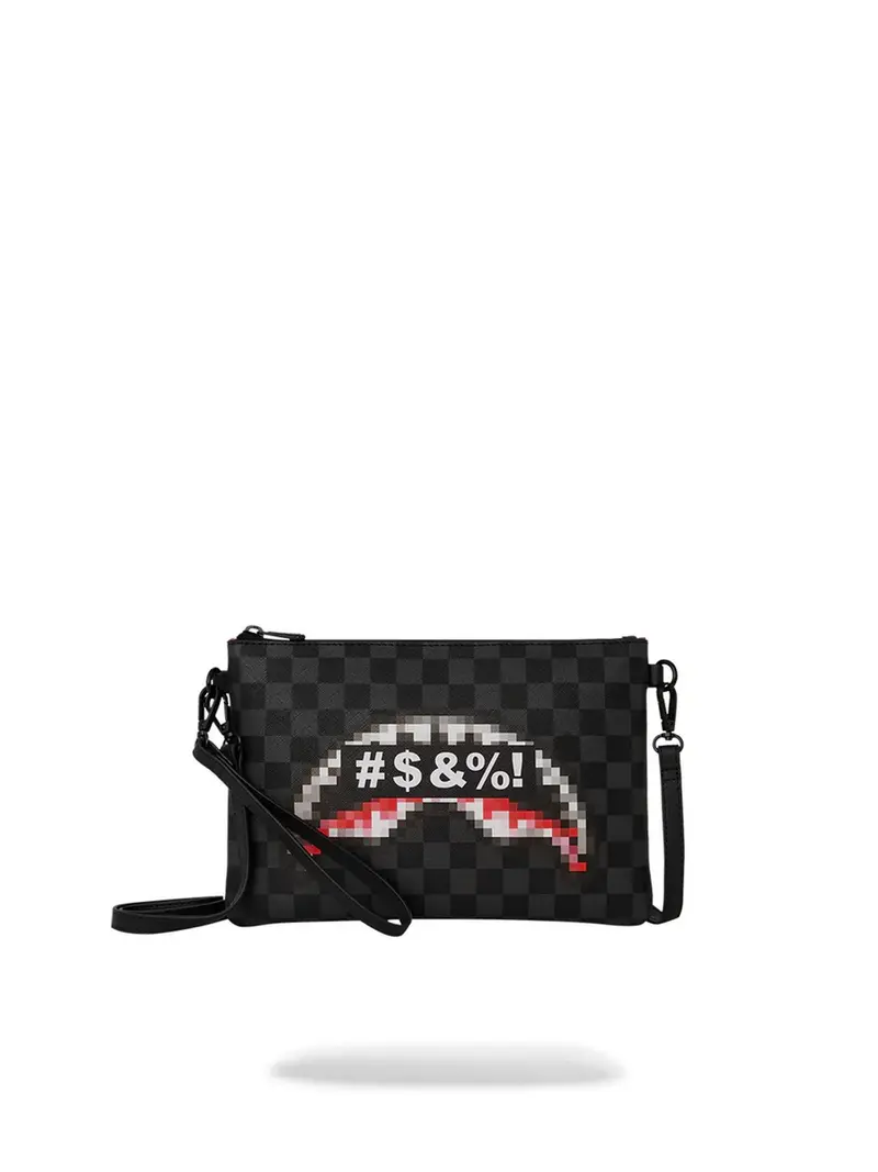 SPRAYGROUND Pochette Uomo CENSORED POCHETTTE 910B5956NSZ Grigio