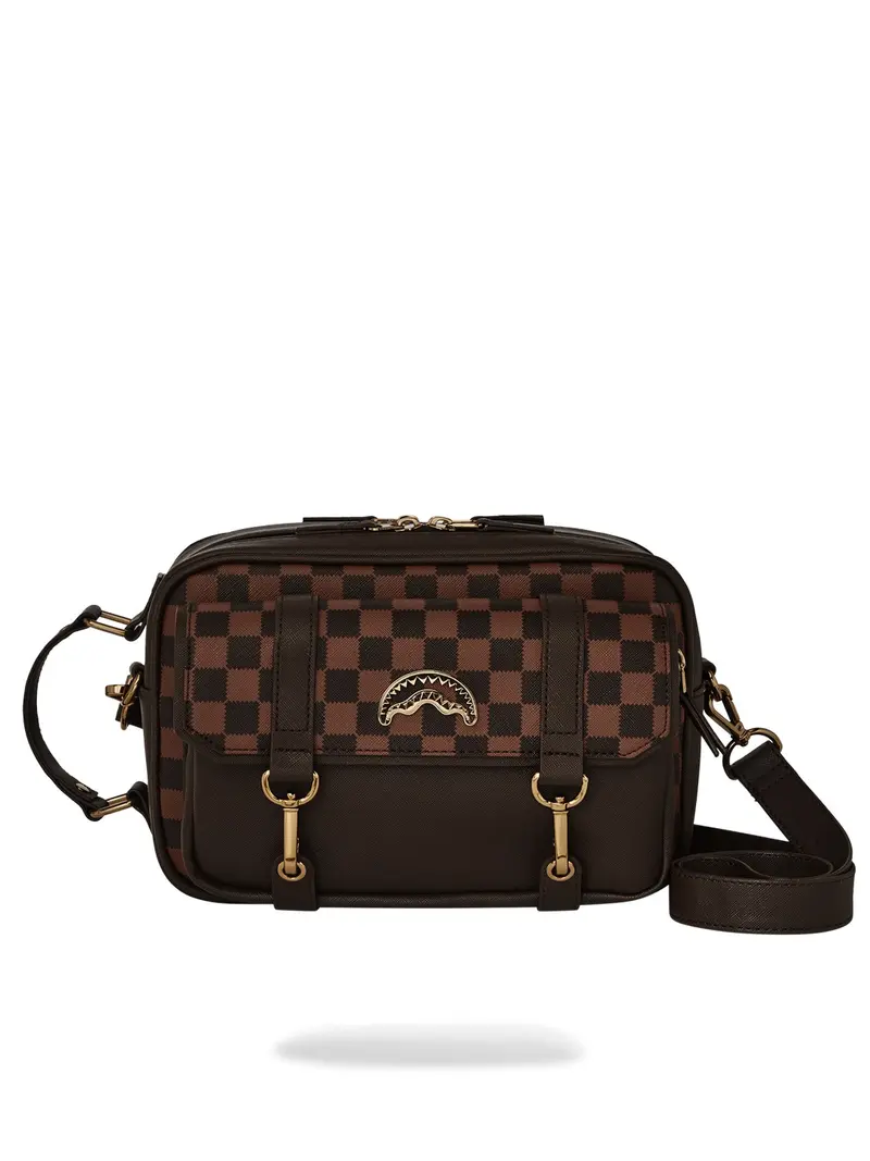 SPRAYGROUND Pochette Uomo SPEC OPS PIXEL EMBOSS TOILETRY 910B7457NSZ Marrone